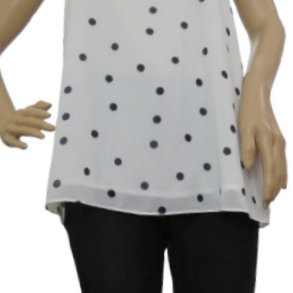 Twik Polka Dot Sleeveless Blouse - Picture 3 of 6